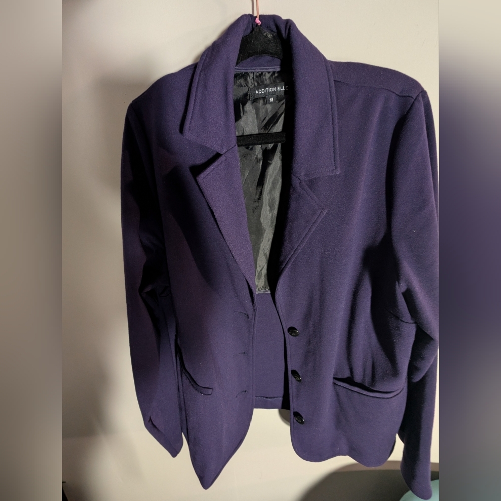 Addition Elle Deep Purple Jacket